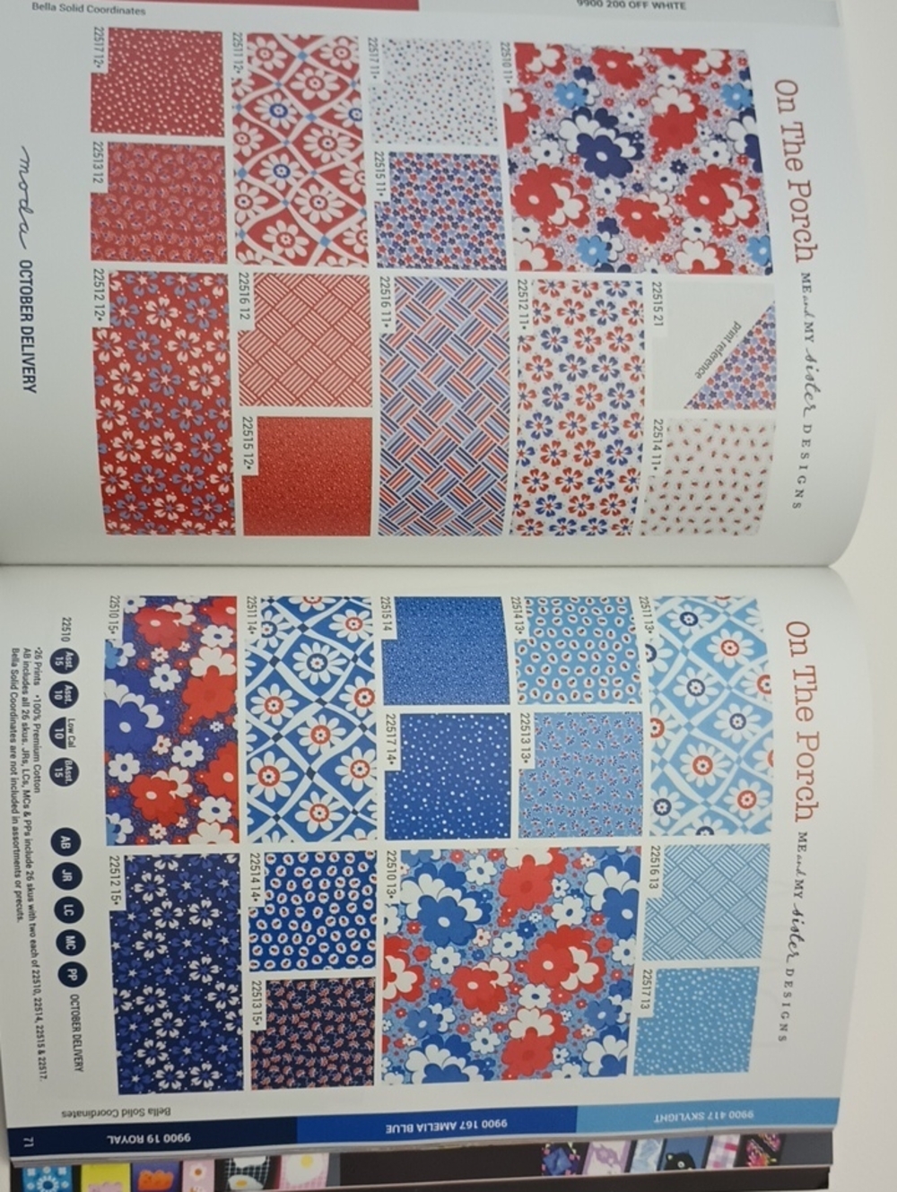 3/$15 Paper Crafting Moda Piece Fabric Catalog March 2026